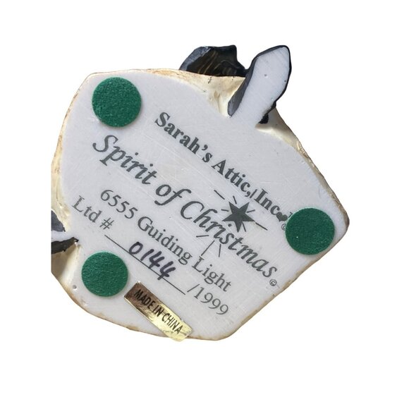 Sarah's Attic Spirit Of Christmas Guiding Light Santa Figurine - Picture 9 of 11